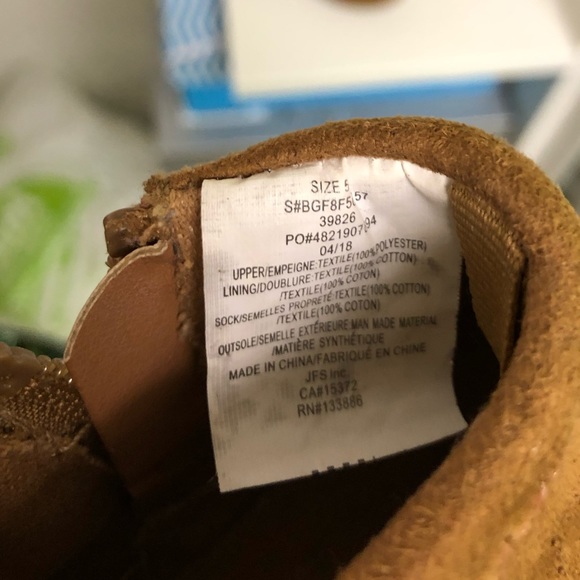 🥾 👧🏻 EEUC BABY MOCCASIN BOOTS C5 - Picture 2 of 5